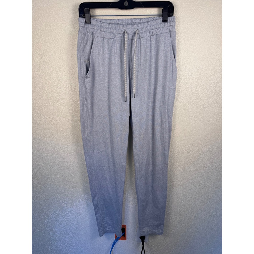 Vuori Ponto Performance Joggers Mens Medium Gray Heather Athleisure Activewear